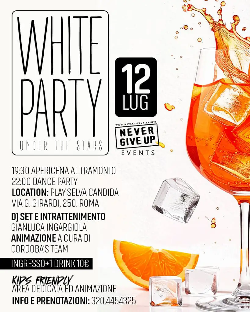White Party Play Selva Candida